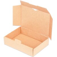 Maxibriefkarton 180x130x45 mm braun MB-2 DIN A6