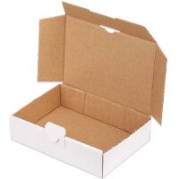 Maxibriefkarton 180x130x45 mm weiss MB-2 DIN A6