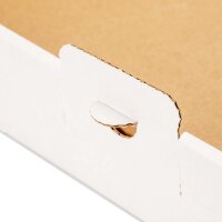 Maxibriefkarton 180x130x45 mm weiss MB-2 DIN A6