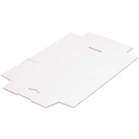 Maxibriefkarton 180x130x45 mm weiss MB-2 DIN A6