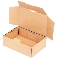 Maxibriefkartons 160x110x50 mm braun MB-1 DIN A6 (100 Stück)