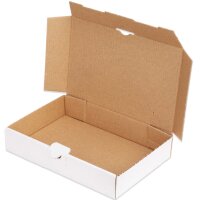 Maxibriefkarton 240x160x45 mm weiss MB-3 DIN A5