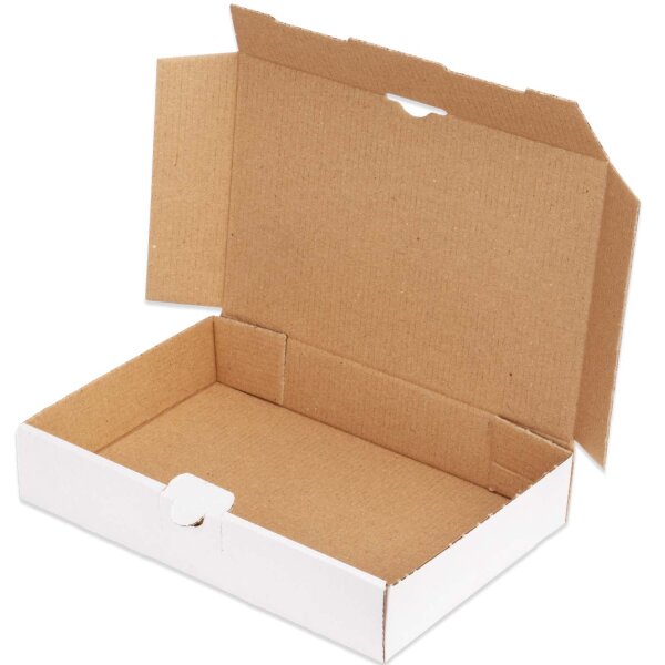 Maxibriefkartons 240x160x45 mm weiss MB-3 DIN A5 (200 Stück)