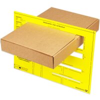 Maxibriefkarton 320x225x50 mm braun MB-4 DIN A4