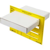 Maxibriefkartons 350x250x50 mm weiss MB-5 DIN A4 (50 Stück)
