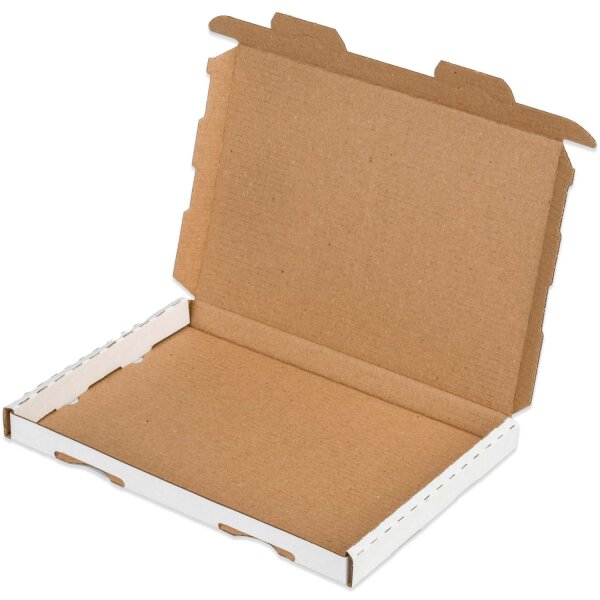 Großbriefkarton 230x160x20 mm weiß GB-1 DIN A5
