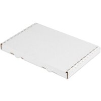 Großbriefkarton 230x160x20 mm weiß GB-1 DIN...