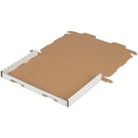 Großbriefkarton 230x160x20 mm weiß GB-1 DIN A5 (100 Stück)