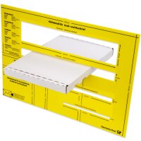 Großbriefkarton 230x160x20 mm weiß GB-1 DIN A5 (100 Stück)