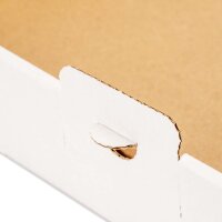 Großbriefkarton 230x160x20 mm weiß GB-1 DIN A5 (100 Stück)