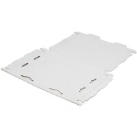 Großbriefkarton 230x160x20 mm weiß GB-1 DIN A5 (100 Stück)