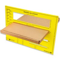 Grossbriefkarton 350x250x20 mm braun GB-2 DIN A4