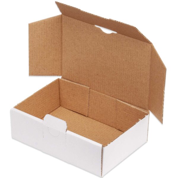 Maxibriefkarton 160x110x50 mm weiss MB-1 DIN A6