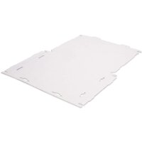 Grossbriefkarton 350x250x20 mm weiss GB-2 DIN A4