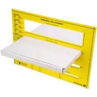 Grossbriefkarton 350x250x20 mm weiss GB-2 DIN A4 (50 Stück)