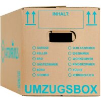 Umzugskartons 620x300x330 mm (zweiwellig) Umzugskiste (5...